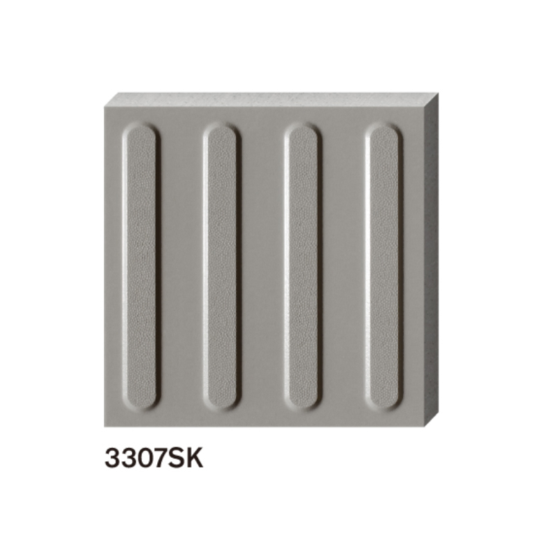 300X300mm Gray Ceramic Floor Sidewalk Tactile Tile and Blind Brick Guide Tile