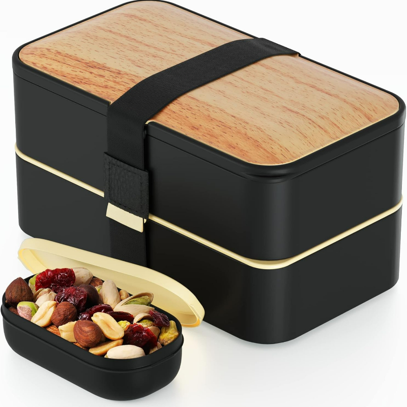 Promotional Factory Price PP Food-Grade Materials Microwavable Reusabe Outdoor Bento Lunch Box