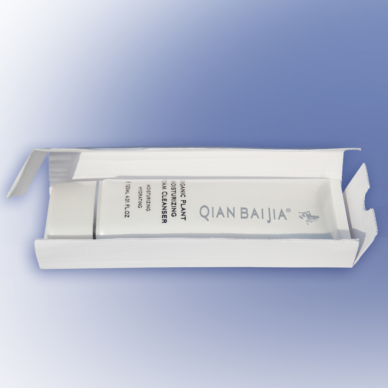 Qbeka Moisturizing Face Wash Organic Plant Deep Cleasing Foam Cleanser 120ml