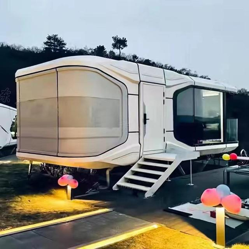 Modern Outdoor Sleeping Pod Space Capsule Hotel