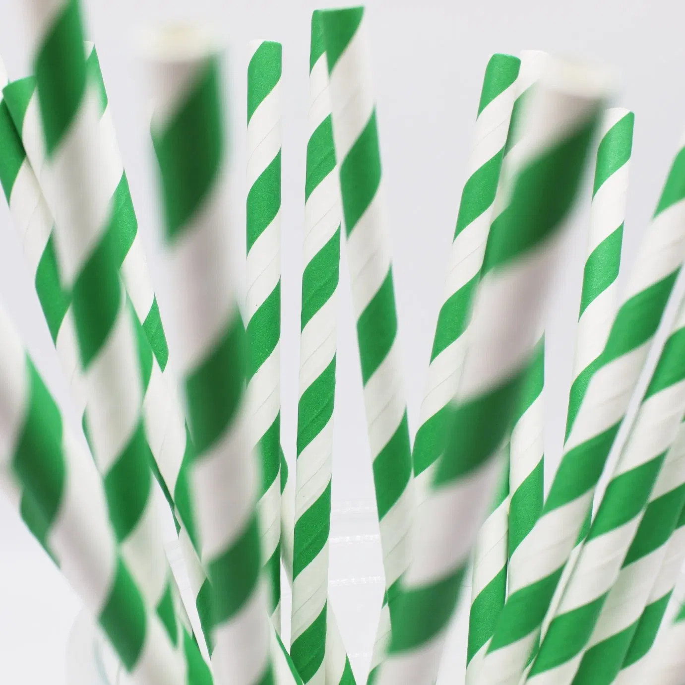 Wedding & Party Decoration Striped Chevron Paper Straw