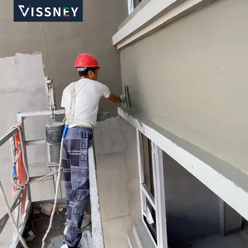 Vissney Superior Anti Crack Mortar for Efficient Repair of Damaged Concrete Walls and Floors