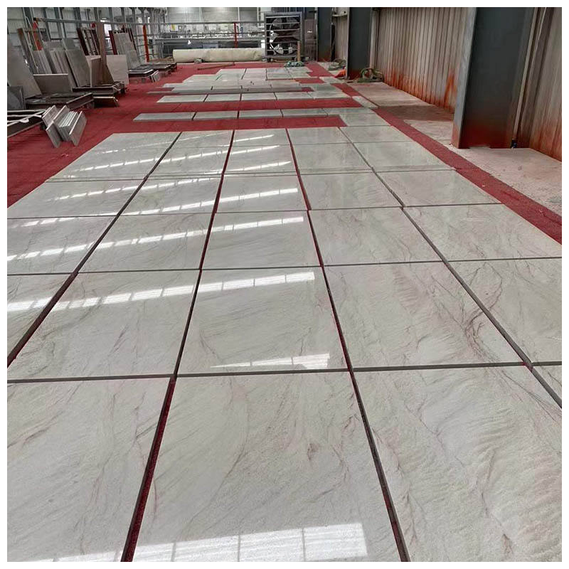 White Mustang Quartzite Floor and Wall Tiles