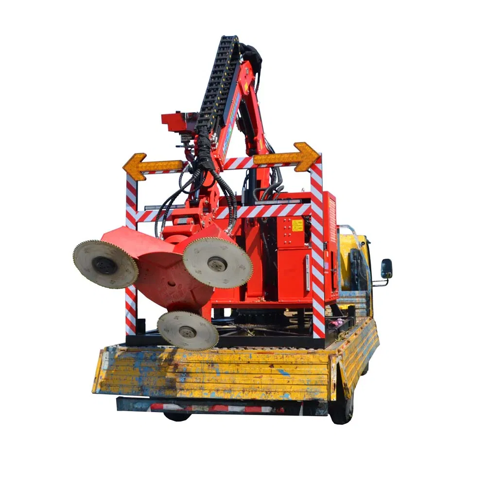 Versatile Highway Greening Hedge Cutter with Hydraulic Hitch Hedge Trimmer