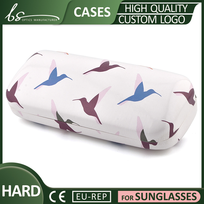 Big Protective Metal Glasses Box Sunglasses Hard Case Packaging with Custom Logo
