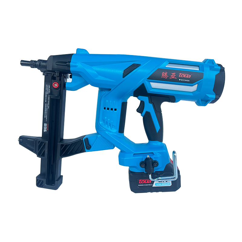 Battery Operated Nail Gun with Two Batteries