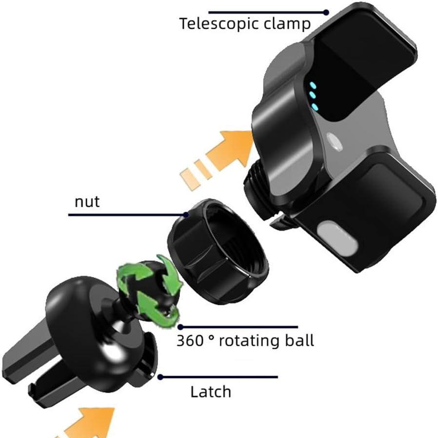 Air Vent Magnetic Phone Mount for Universal Compatibility