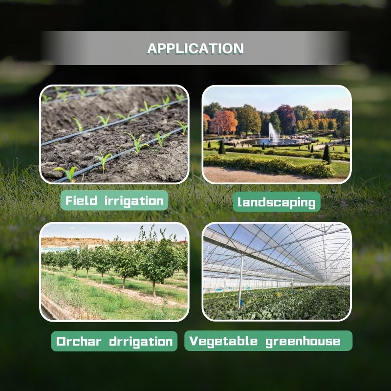 Hwyaa Water Saving PE T-Tape Drip Tape for Agricultural Irrigation 16mm