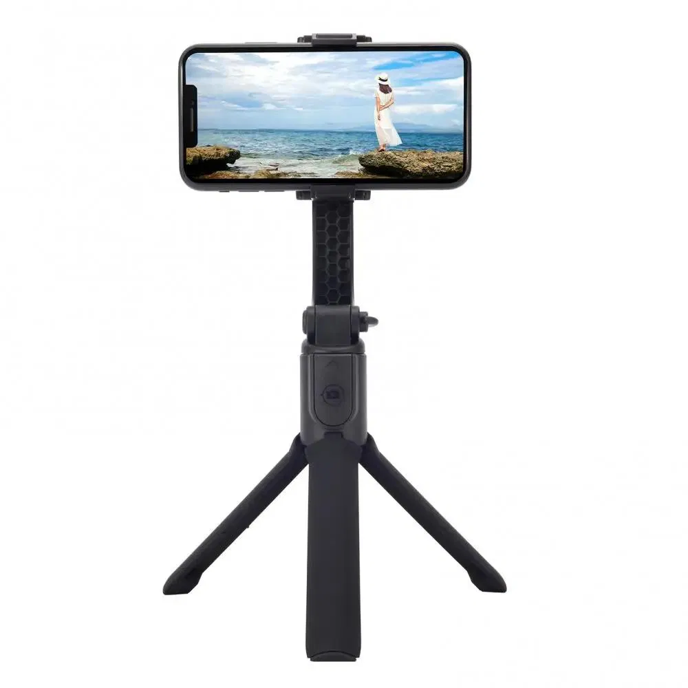 H6 Portable Extendable Tripod Stabilizer Selfie Stick Suitable for Vlog/Video/Facebook with CE FCC RoHS MSDS Mobile Phone Stand