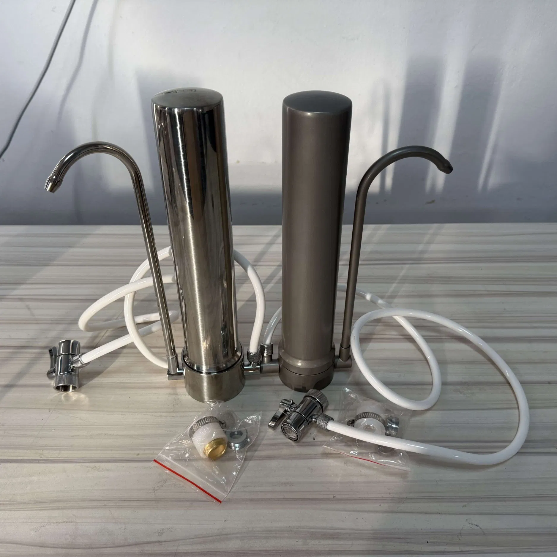 Desktop Table Single Stage Normal Water Only Stainless Water Filtration Purifier