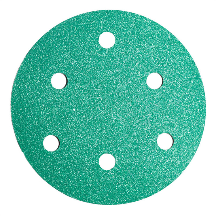 225mm Polishing Disc Abrasvie Sandpaper Sanding Paper Disks Hook and Loop Disk V-Elcro Sanding Disk Made in China