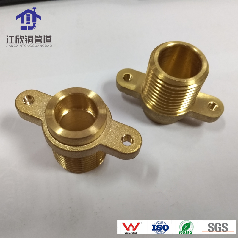 Heating Furnace Water Pipe Outlet Lugged Brass Fitting