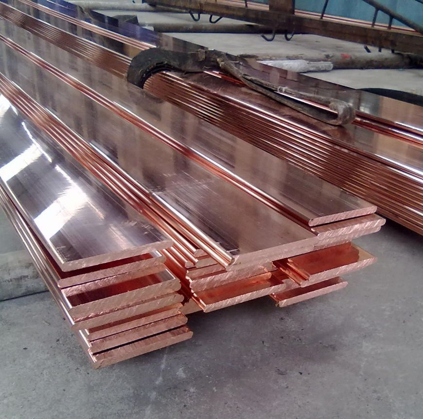 Ladle Copper Hanger Bar / Conductive Rod/ Cu Steel Bar for Cathode Copper