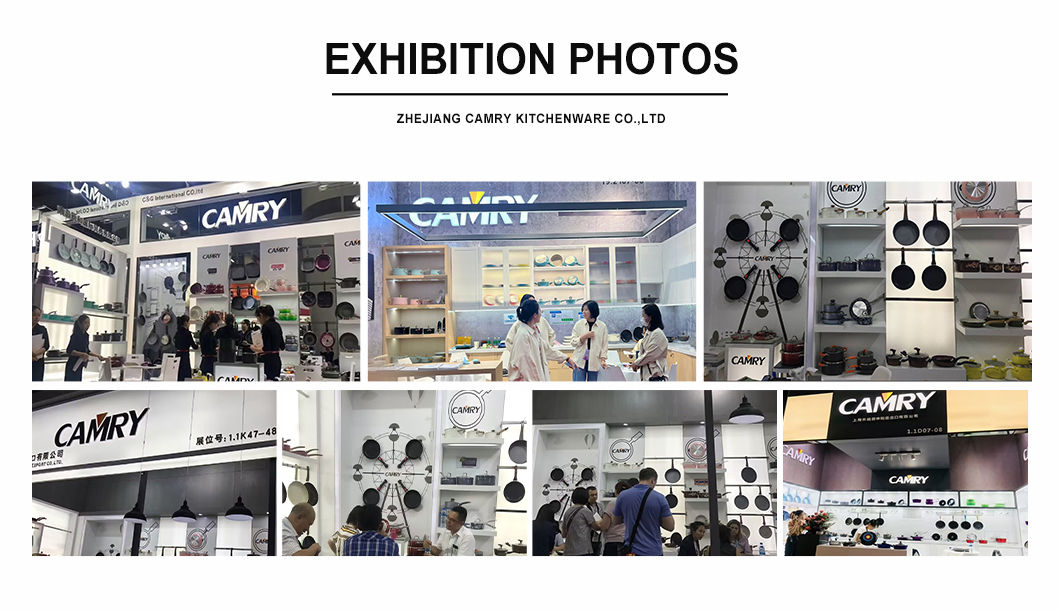 Алюминиевая сковорода Camry антипригарная, 20-30 см