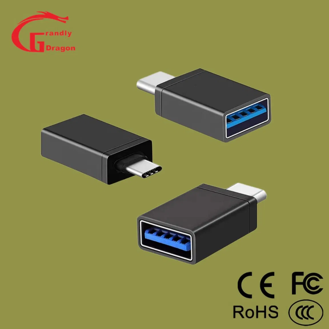 Type-C OTG Adapter USB Type C Male to USB Female Converter USB3.0 Adapter Type C Charging Adapter Connector