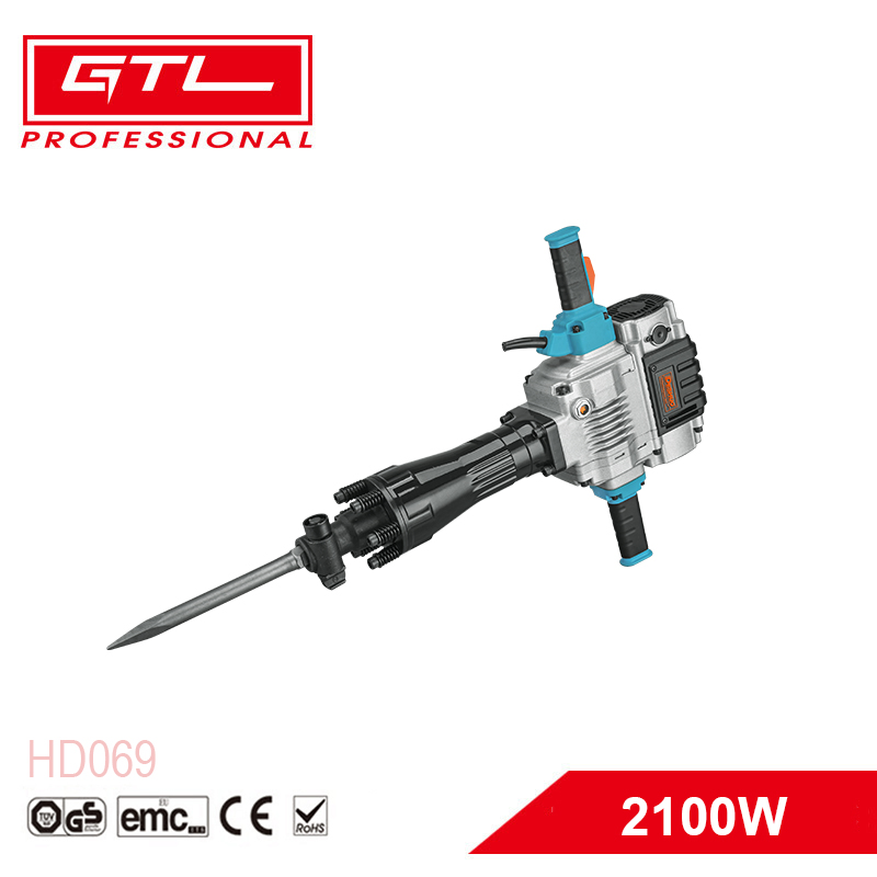 Отбойный молоток электрический 2100W 85Дж GTL