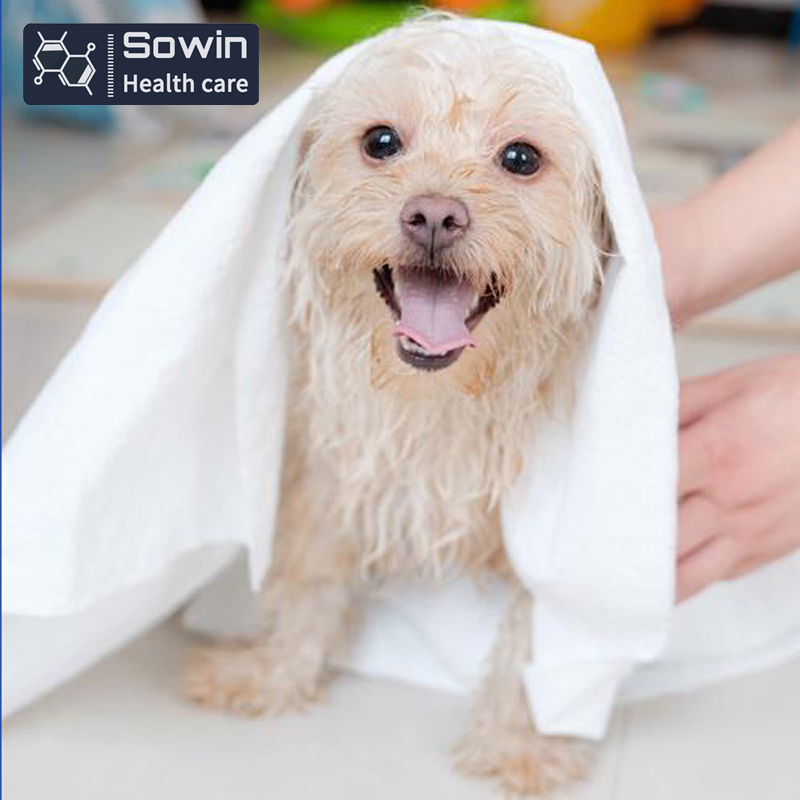Cotton Dog Bathing Patch Thickened Pet Disposable Bath Towel