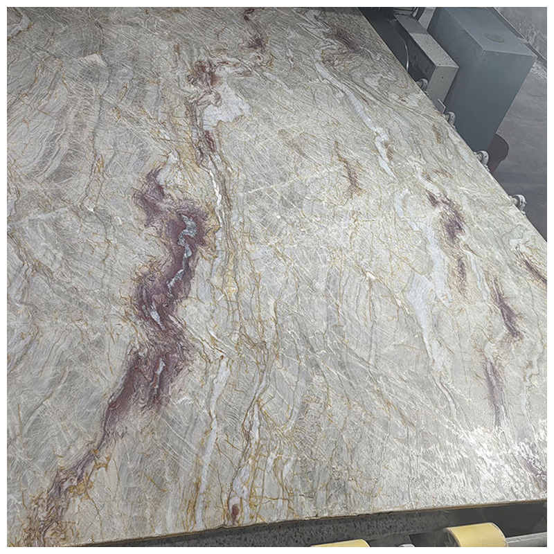 Brazilian Exotic Nacarado Quartzite Slabs for Countertops and Tables