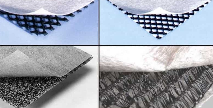 HDPE Geonet with Non Woven Geotextile 4-8mm