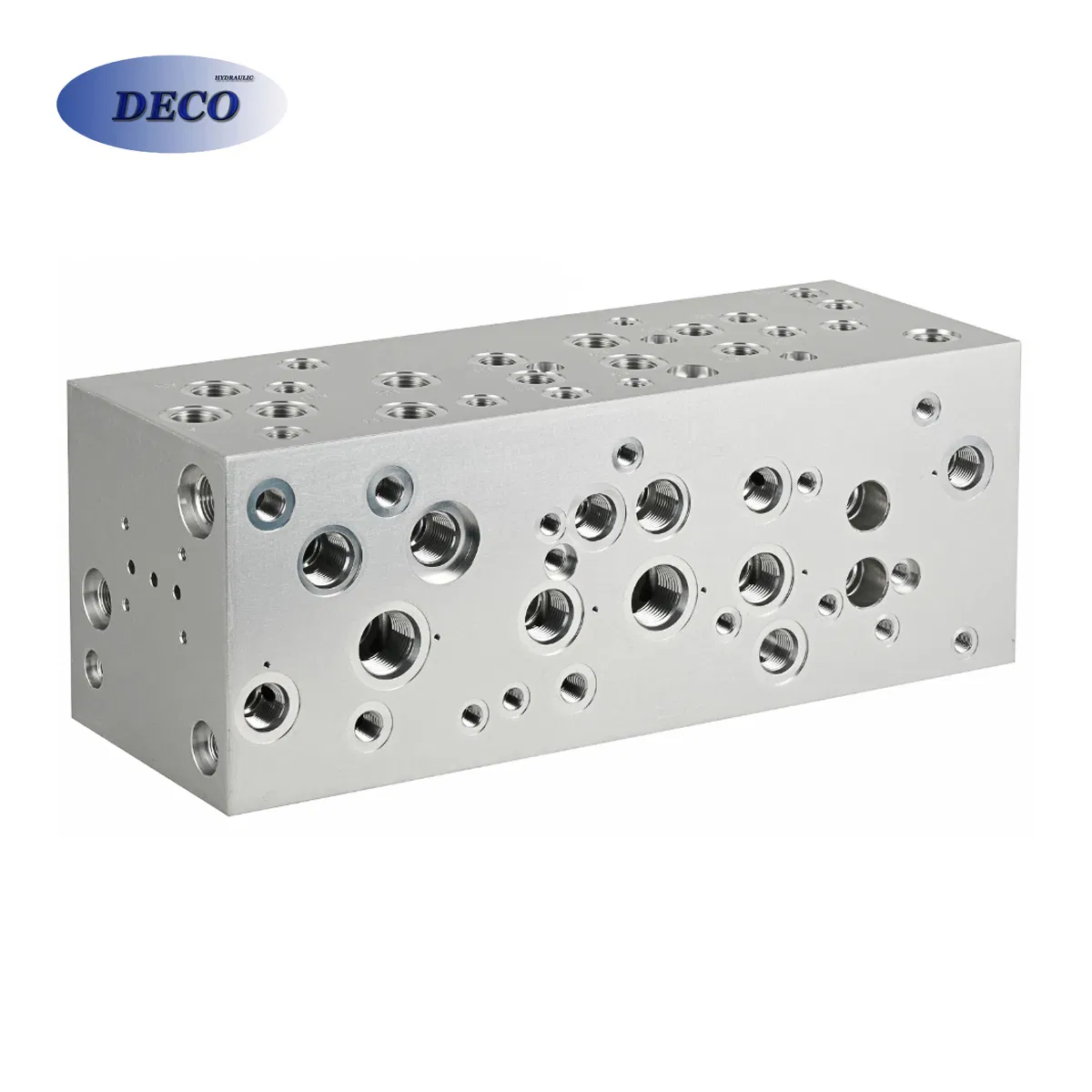 Standard Cetop08/Ng25/Nfpa D08 Aluminum 1-5 Station Hydraulic Valve Manifold