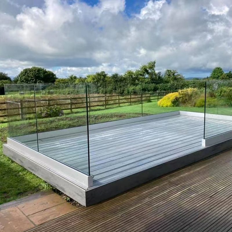 Aluminum Stair Safety Rails Aluminum Handrails for Outdoor Stairs