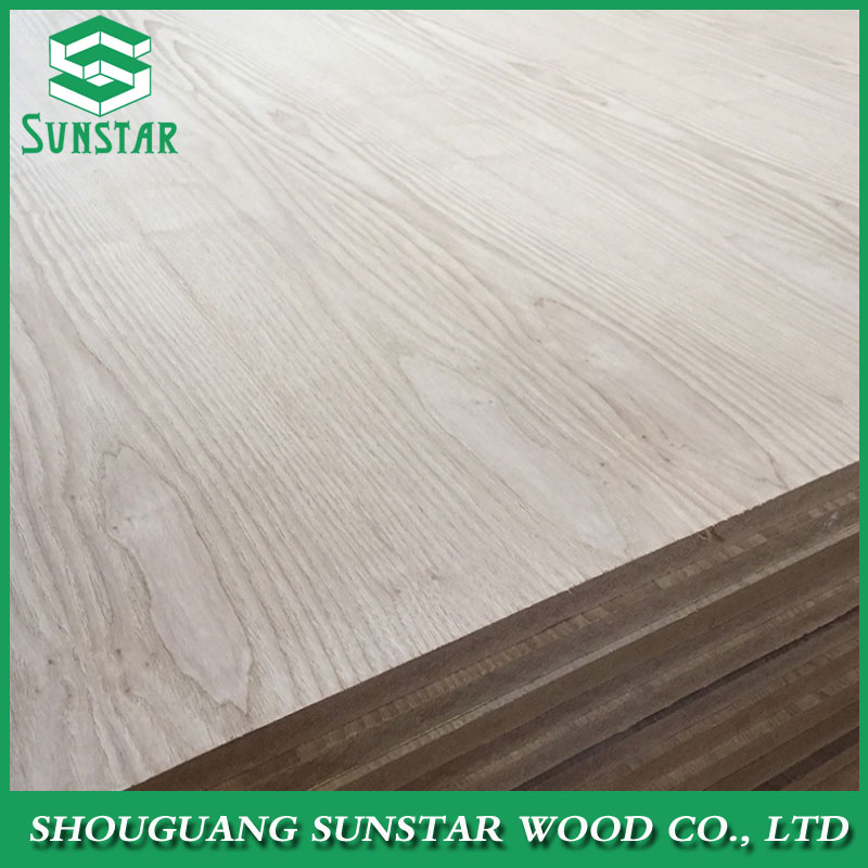 Faced/ Plain/Wood Veneer/ Color Timber Board MDF