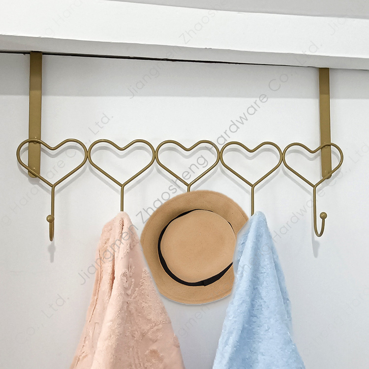 Bag Storage Coat Clothing Hooks Organizer Towel Holder Behind The Door Hanger Over Door Racks