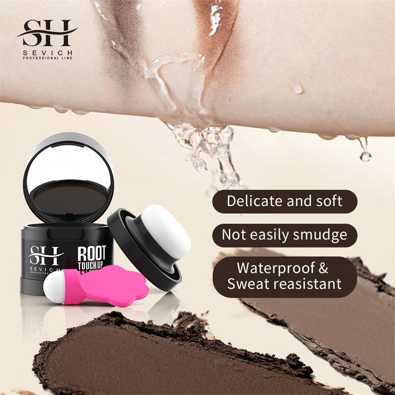 New Arrival Hairline Shadow Powder Sweatproof Hair Fiber Cover Gray Hair Concealer Powder