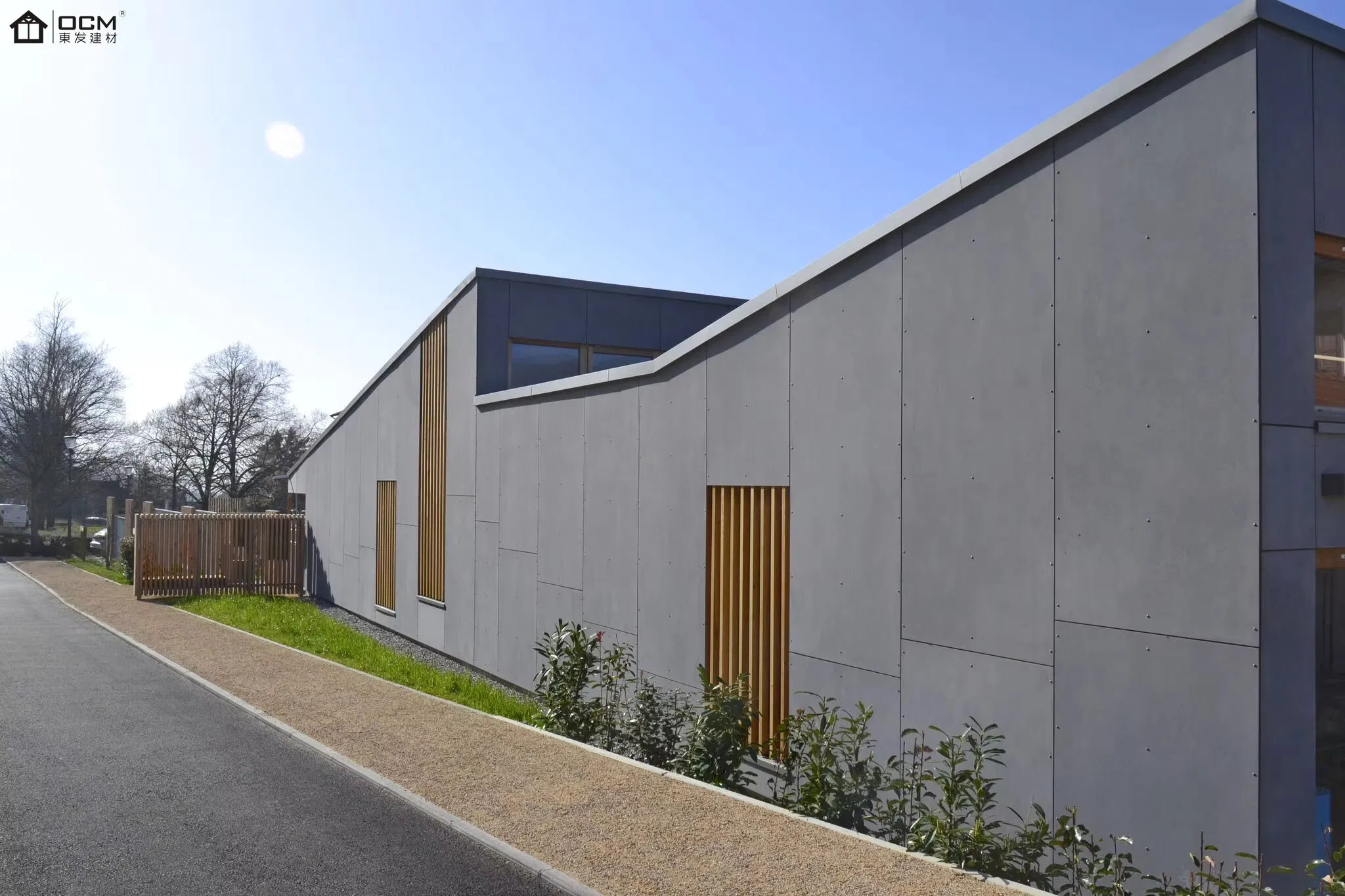 High-Strength Waterproof Exterior Siding Fiber Cement Boards for Building Project