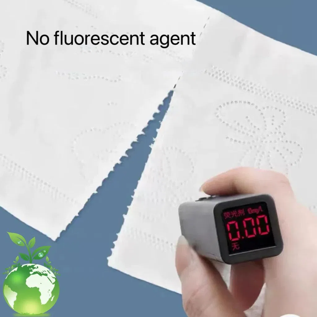 Cheap 2/3 Ply Soft Biodegradable Bamboo Unscented Embossed Jumbo Roll Toilet Bathroom Tissue Paper with Core