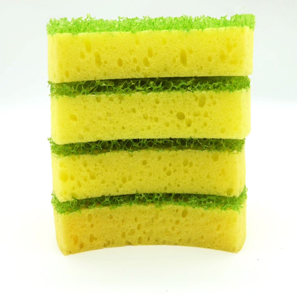 Dish Washing Scrub Pad Eco-Friendly Scrub Sponge Cleaning Sponge