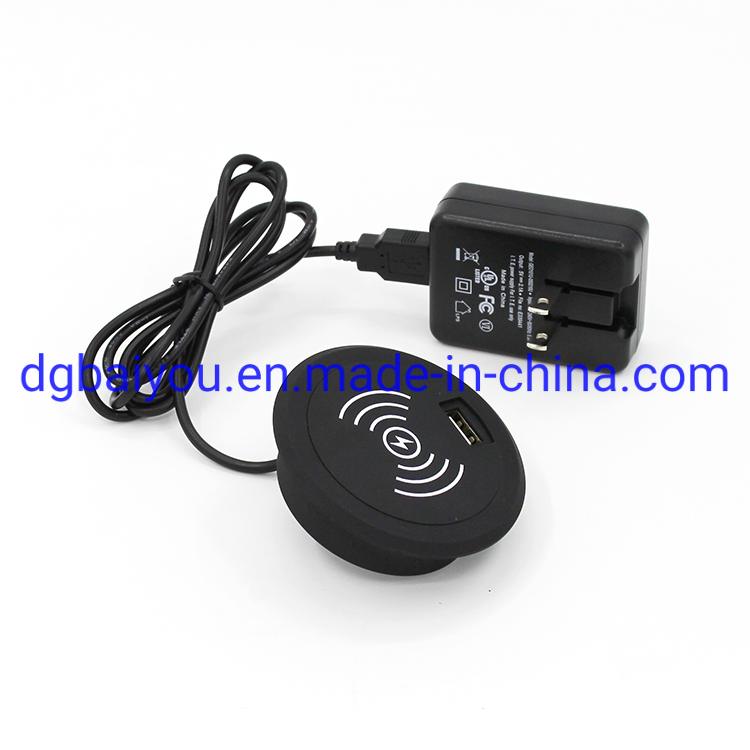 Беспроводная зарядка BAYU 5V2.1A с USB-портом