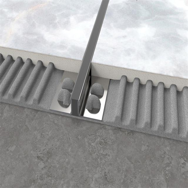 Tile Trim PVC and Metal Movement Joint