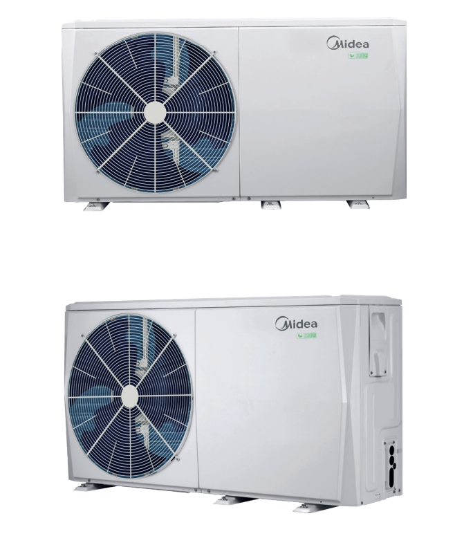 Midea R32 Inverter Split System Heat Pump Water Heater Air Source Water Heat Pump