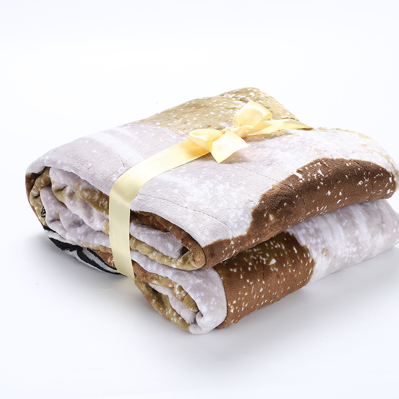 Plush Throw Blanket Cable Knit Blanket Cotton Throw Blanket