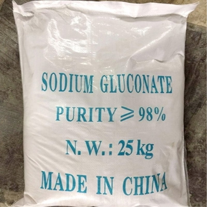Construction Chemicals Sodium Gluconate White Powder for Concrete Additive Admixture Industrial Grade