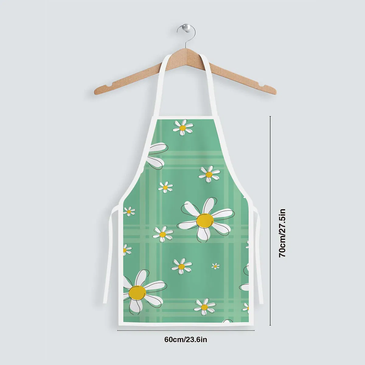 Apron, Kitchen Apron, Home Apron, Work Apron, Indoor Apron, Polyester Fabric, Waterproof Waterprint Apron