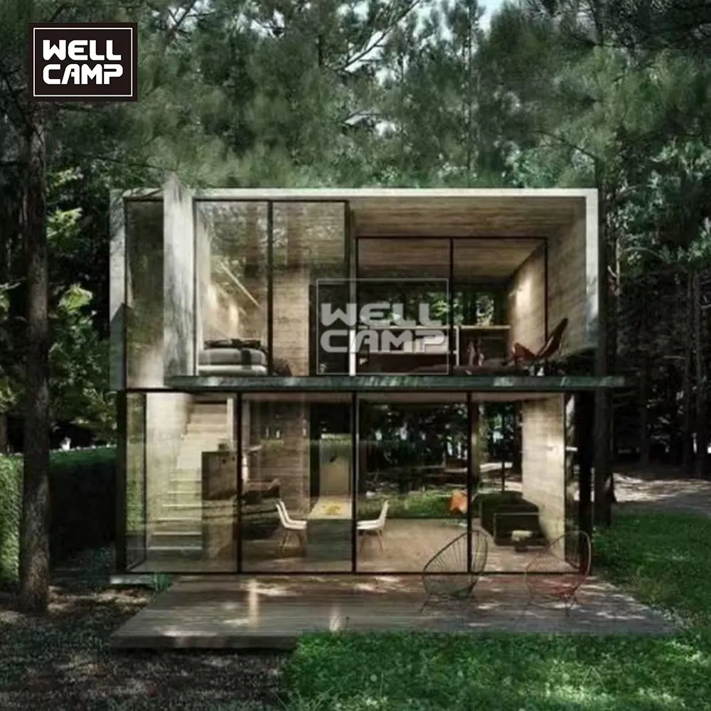 OEM Hotel Luxury Design Steel Shipping Mobile Tiny House Wooden Container House