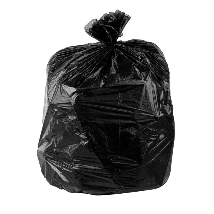 Прочные мусорные пакеты Yaleshi, плоские, HDPE