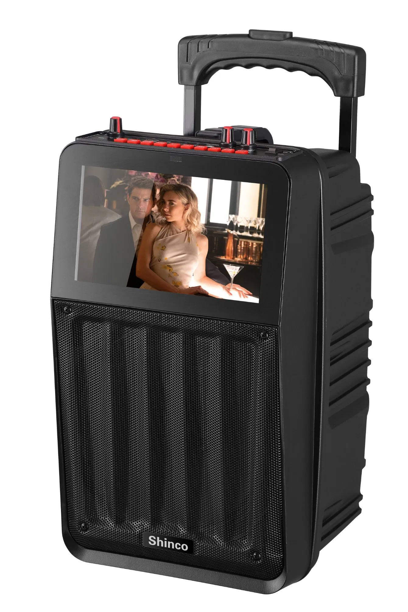 Портативная колонка Movie MV808 с экраном, 20W
