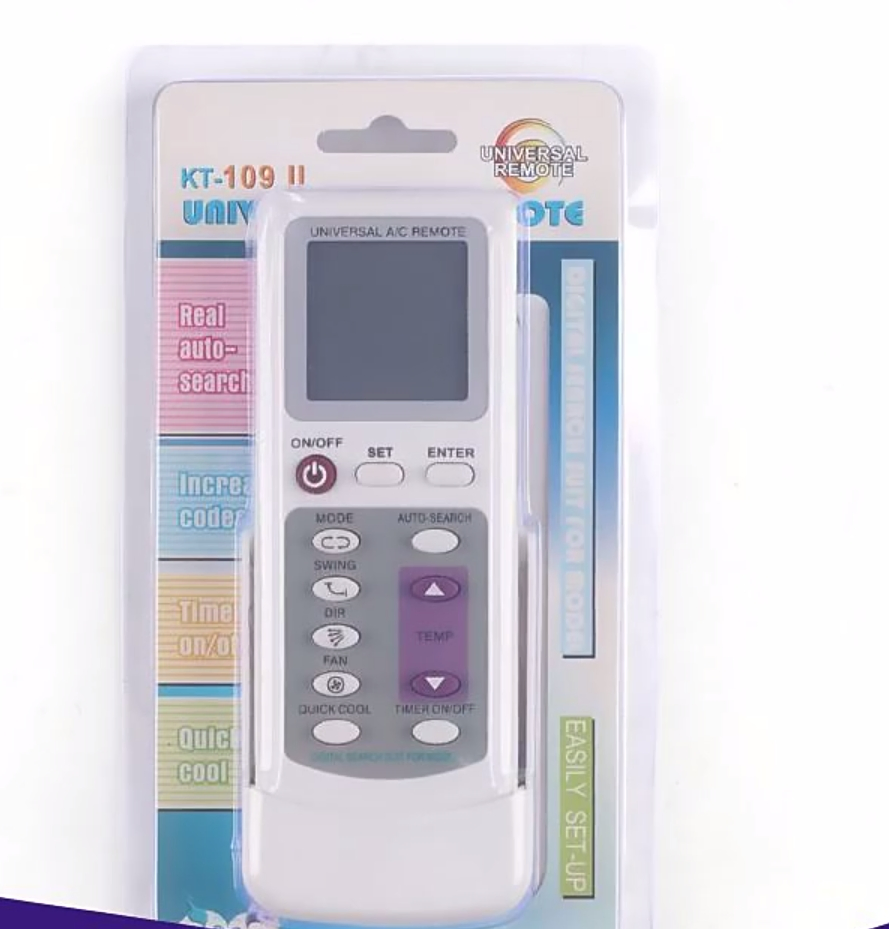 Universal Air Conditioner Remote Control for HVAC Systems