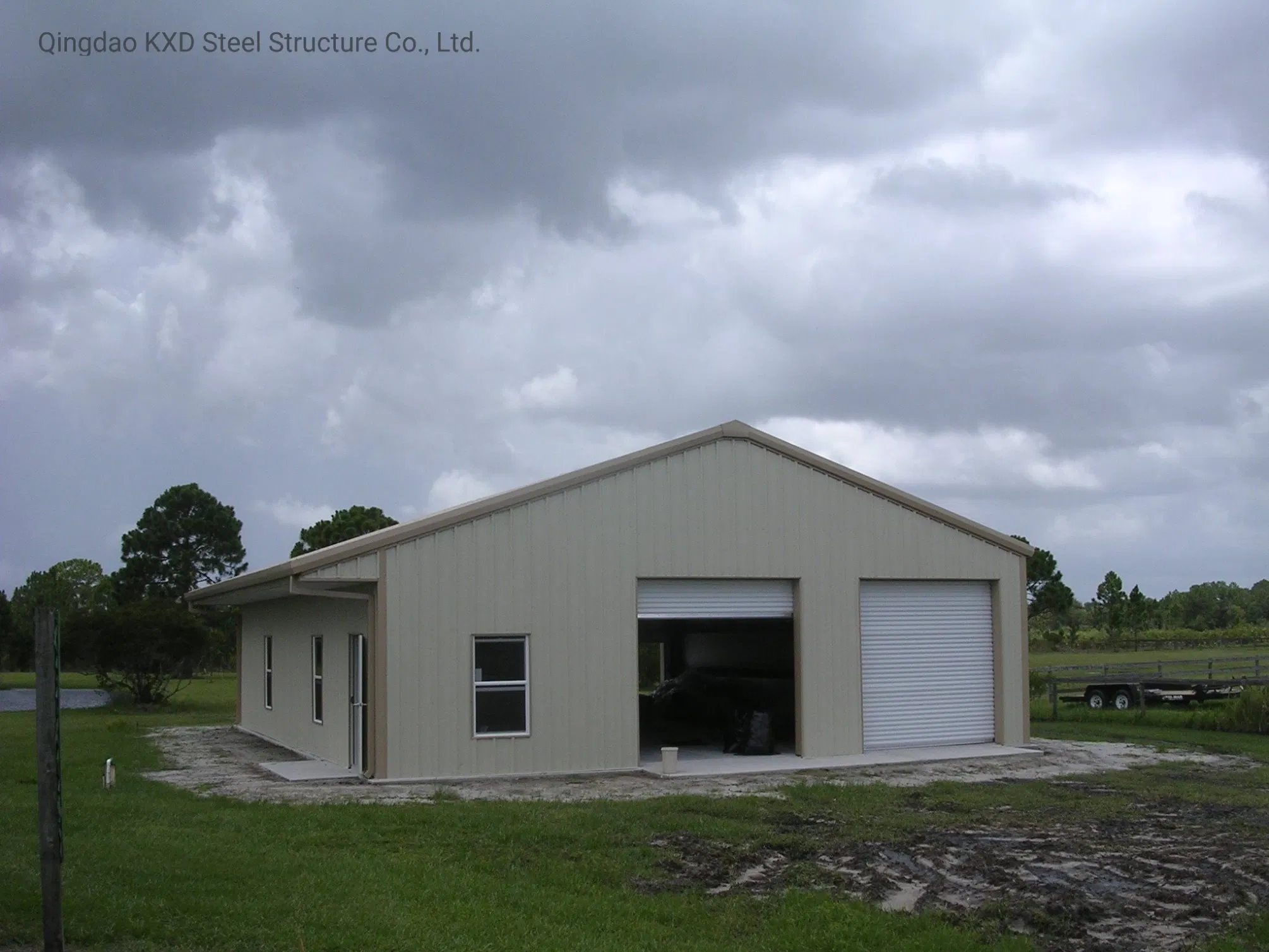 Prefabricated Steel Structure Metal Shed