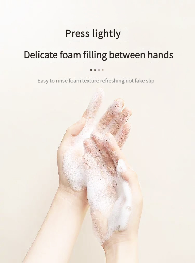 Luxury Foam Hand Sanitizer with Gentle Skin Care Formula