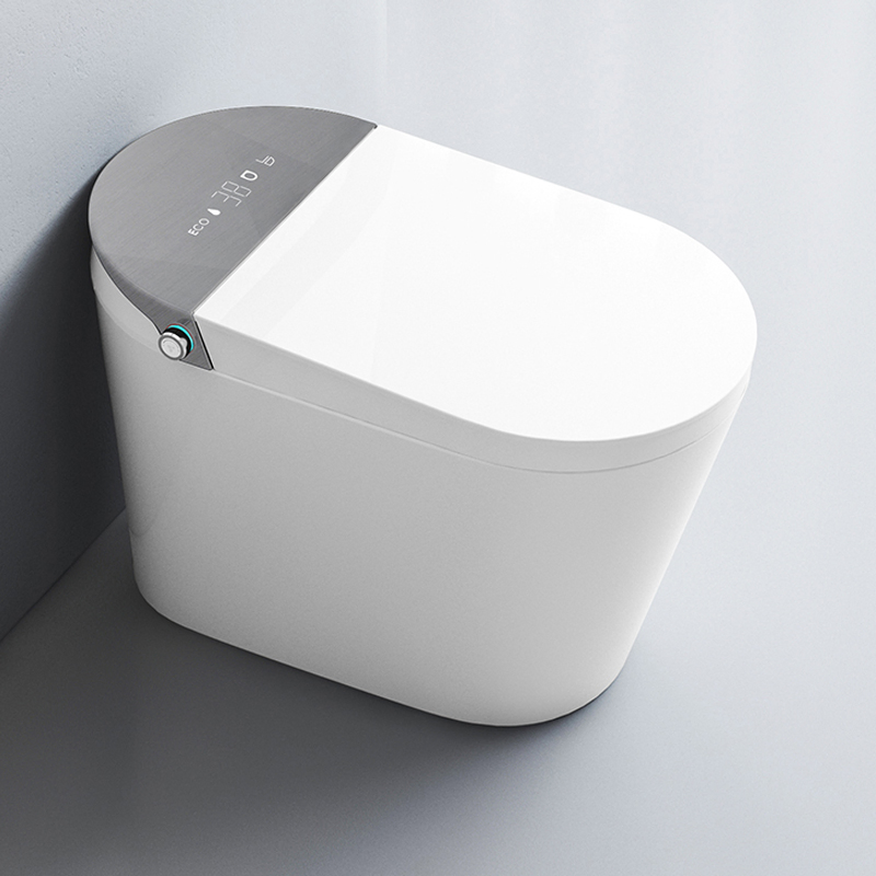 2024luxury No Water Pressure Foot Flush Automatic Intelligent Smart Toilet