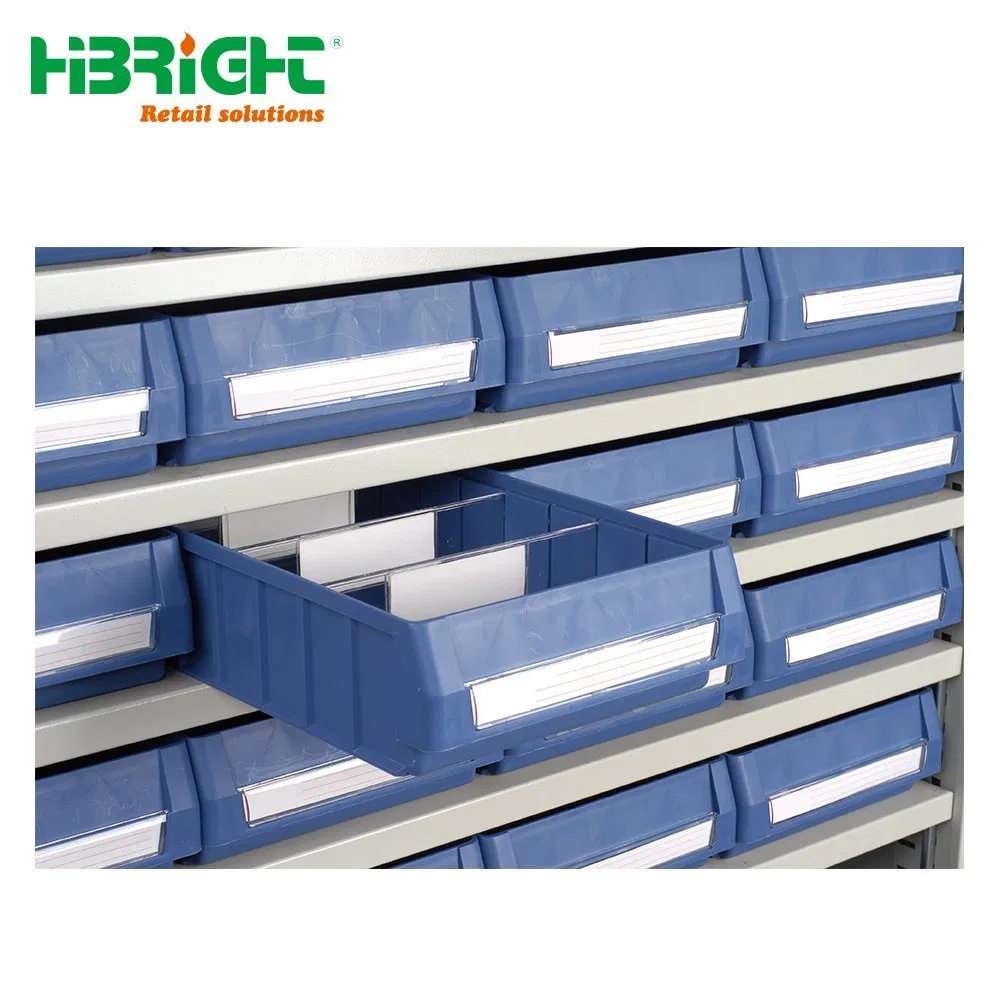 Industry Storage Plastic Stackable Bin with Functional Dividers