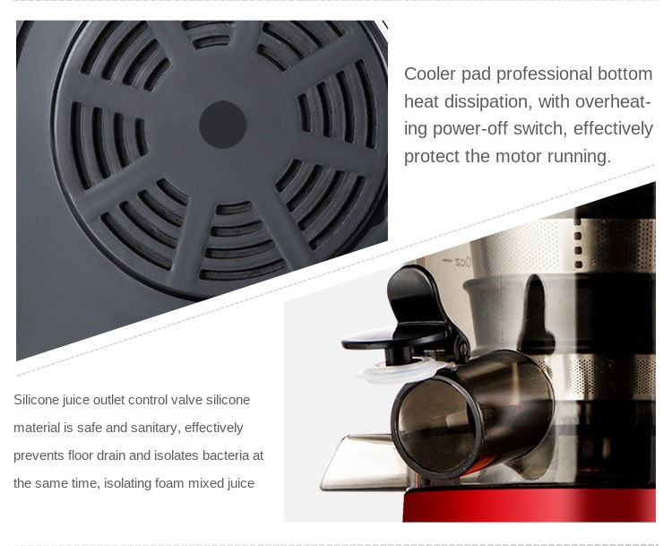 Heavybao Fruit and Vegetable Residue Juice Separator Juicer Blender Extractor Machine for Household