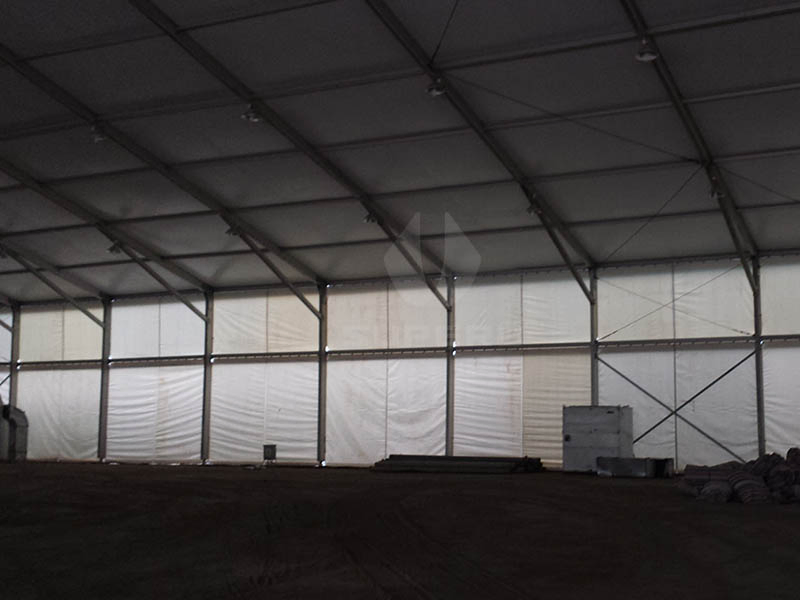 Large White Tent for Outdoor Events