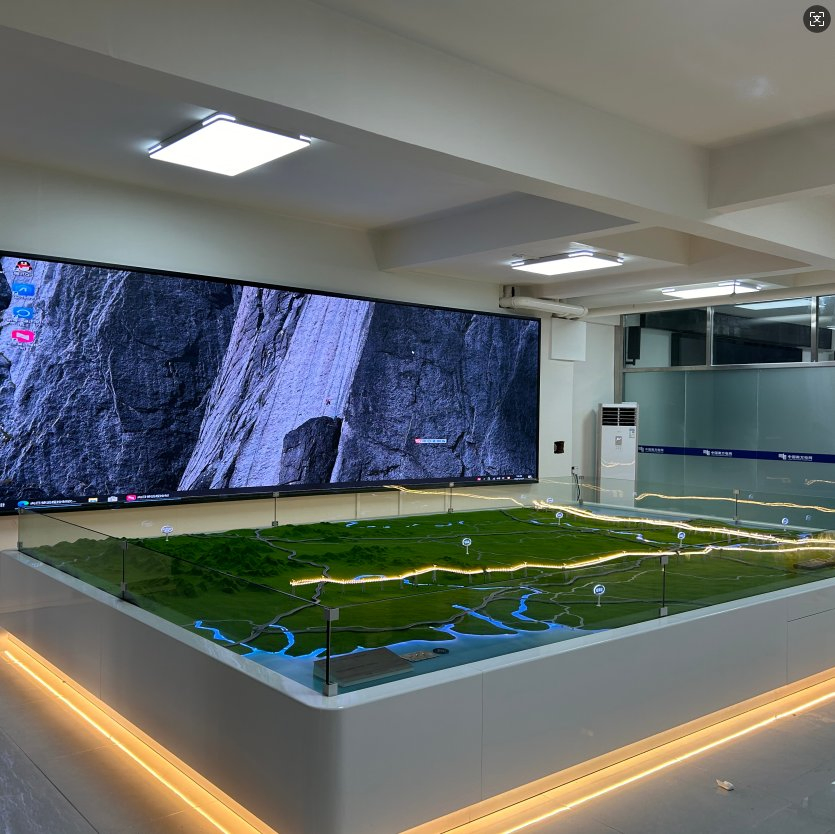 3D Customized Technology Innovation Urban Space and Power System Planning Sand Table Model