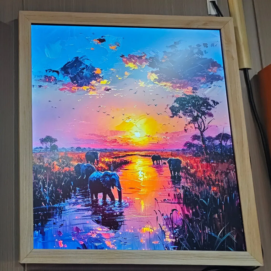 Цифровая фоторамка 27.9 дюймов, IPS дисплей