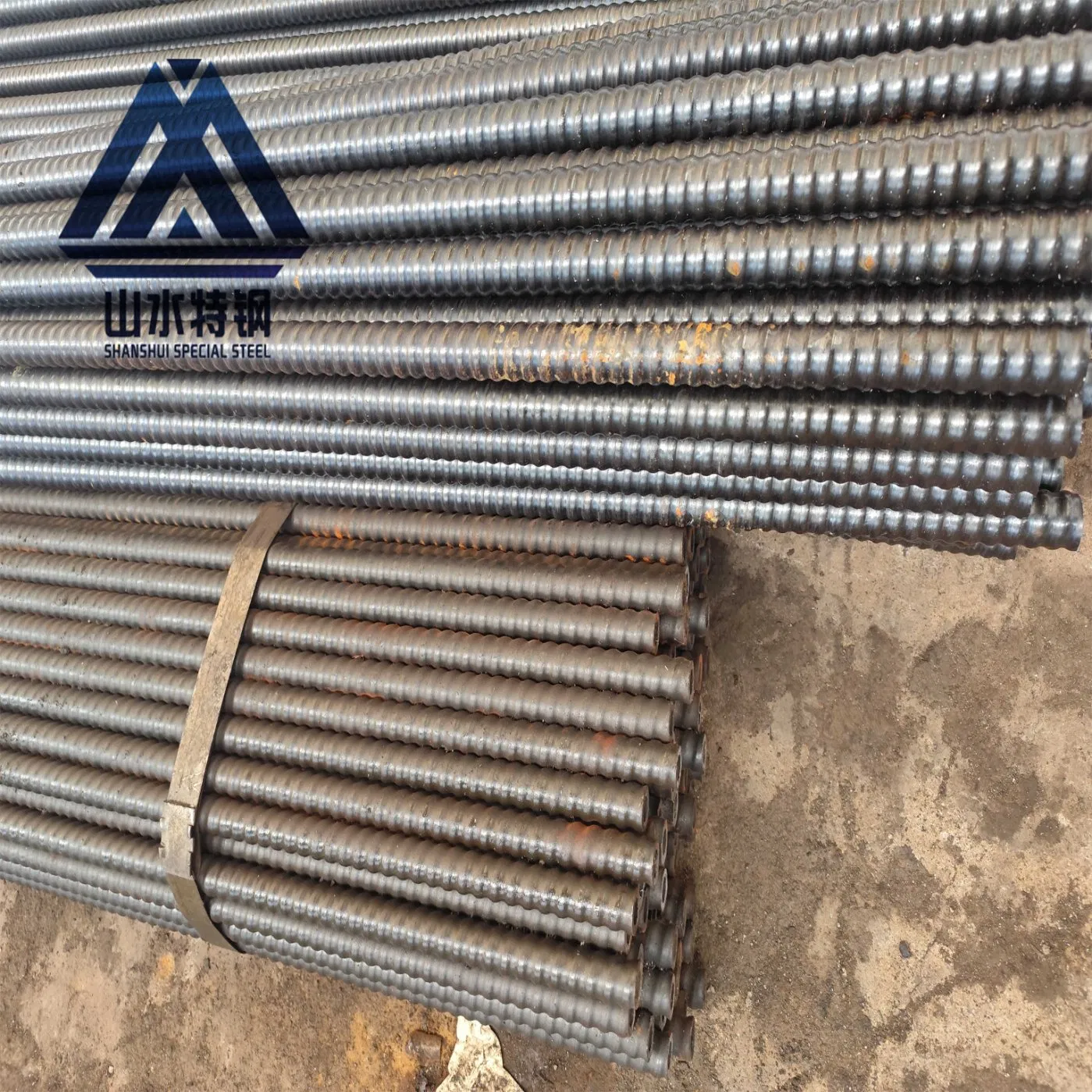 40cr Material Hot Rolled Self Drilling Anchor Bolt System Anchoring